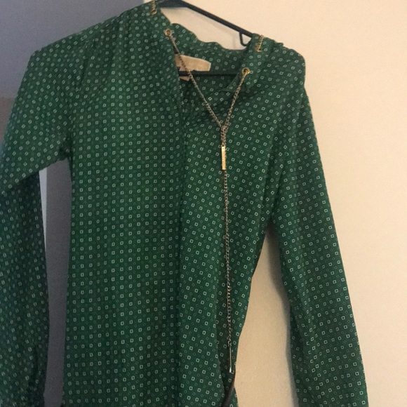 Michael Kors size XS long sleeve dress with belt - Picture 1 of 2
